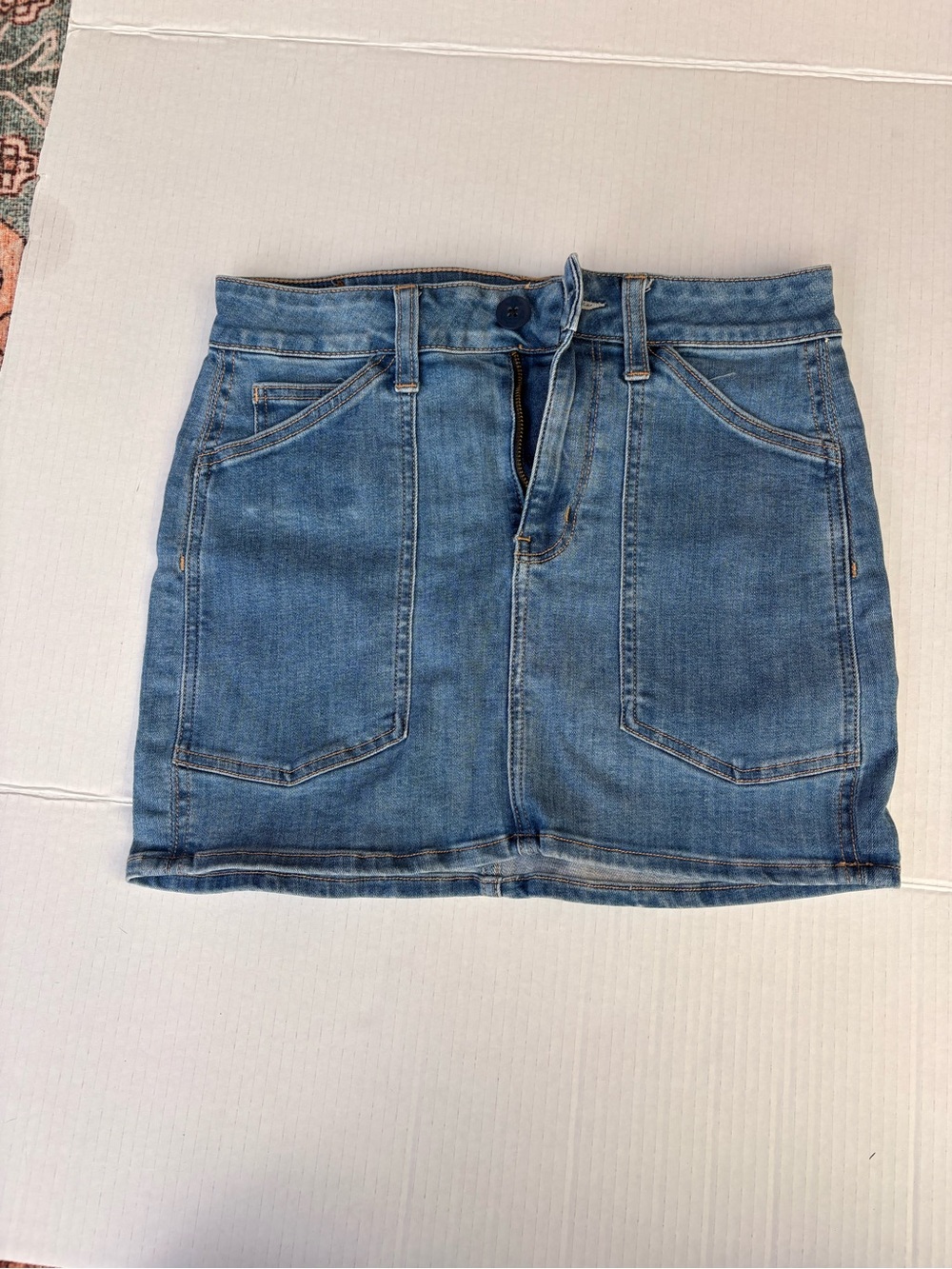 American Eagle Outfitters Light Blue Denim Mini Skirt